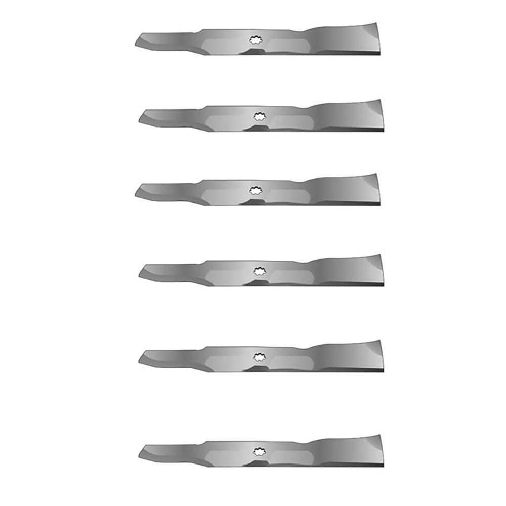 A-B1JD6019 (6) Lawn Mower Blade Fits John Deere
