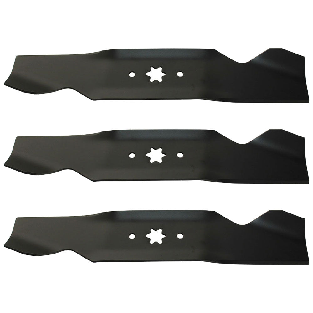 Three (3) Mower Blades Fits MTD 38" Lawn Hydro LT-165 Lawn Tractor LT-16 LT-165