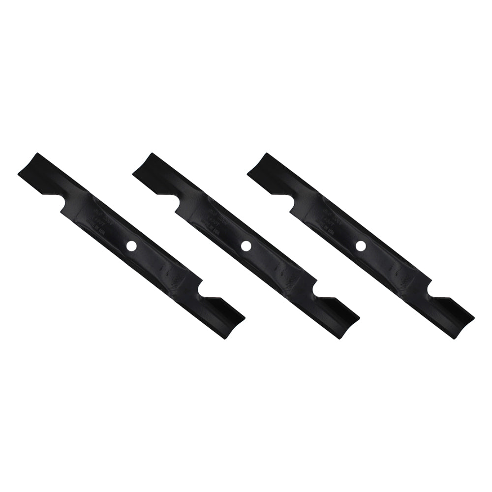 (3) Lawn Mower Blades 17-1/2" x 2-1/4" x .160" Fits Toro Titan Z 50" 117-1156-03