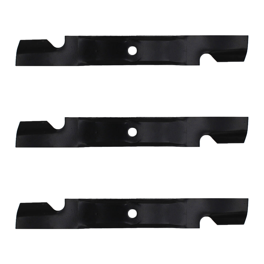 (3) Lawn Mower Blades 17-1/2" x 2-1/4" x .160" Fits Toro Titan Z 50" 117-1156-03