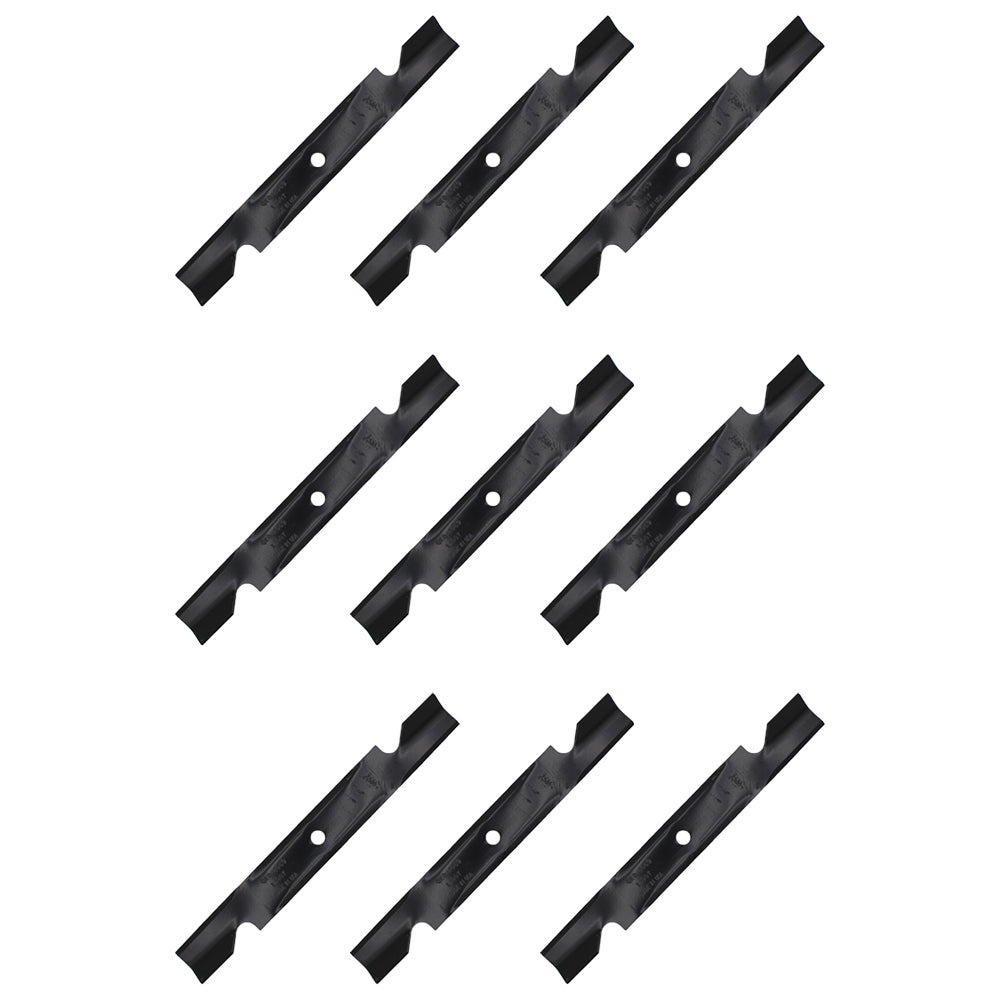 (9 Pk) Lawn Mower Blades 17-1/2" Fits Toro Titan Z 50" 74820 74840 117-1156-03