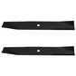 Set of 2 mower blades to fit Wheel Horse Fits Toro 38" ZTR 616 620 14-7799