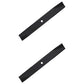 Set of 2 mower blades to fit Wheel Horse Fits Toro 38" ZTR 616 620 14-7799