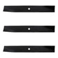 Qty 3: Mulching Mower Blade Fits Toro Replaces 14-4889