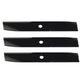 (3) Replacement Mower Blades - 14 - 1/2" Fits Dixon Lawn Mowers 13920 13938