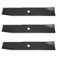 3 Pack High Lift Blades Fits Dixon 8688 13938 539119853 539126275 6087