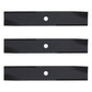 3 Pack High Lift Blades Fits Dixon 8688 13938 539119853 539126275 6087