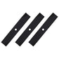 Set Of Three (3) Replacement Blades Fits Dixon 42" Mowers 539126275