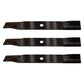 3 Replacement Blades 60" Fits John Deere Mowers M87622/M141785/AM100538