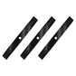 3 Replacement Blades 60" Fits John Deere Mowers M87622/M141785/AM100538