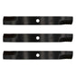 3 Replacement Blades 60" Fits John Deere Mowers M87622/M141785/AM100538