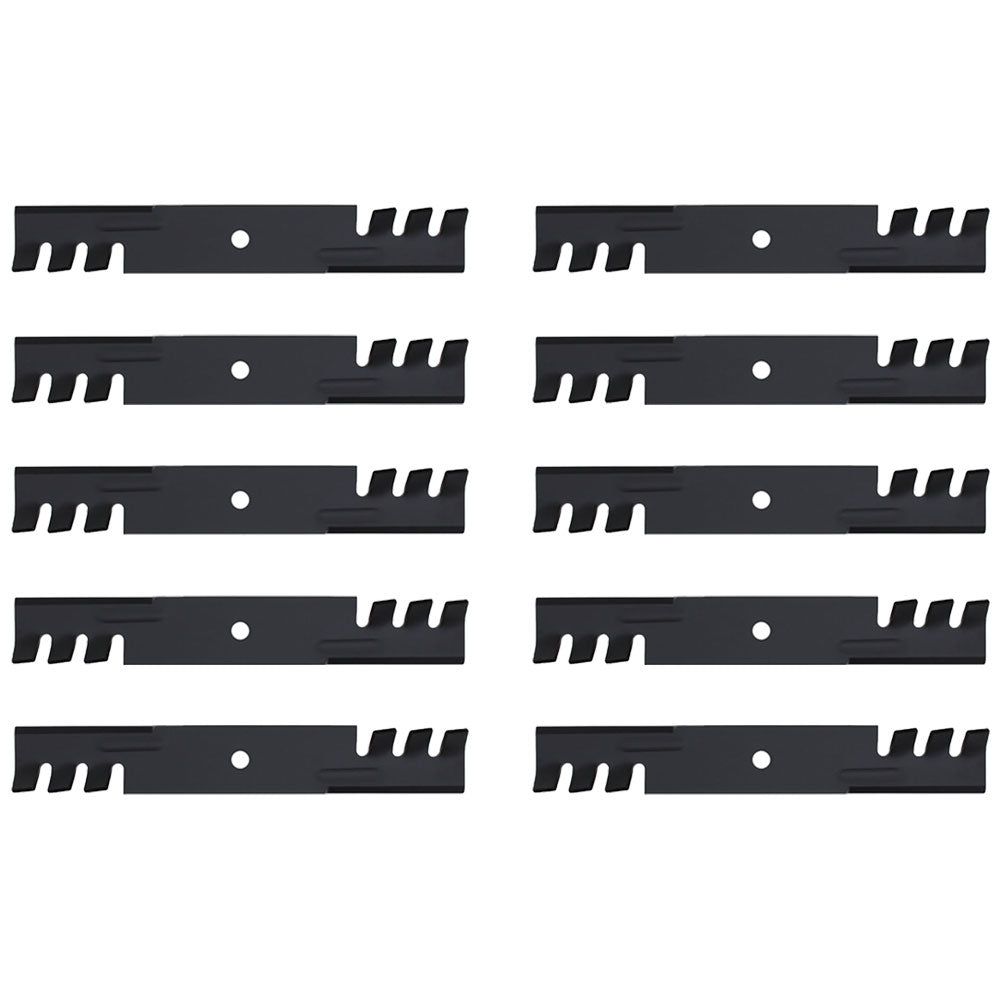 Qty 10: Toothed Mulching Blade Fits Bad Boy Replaces 038-5350-00