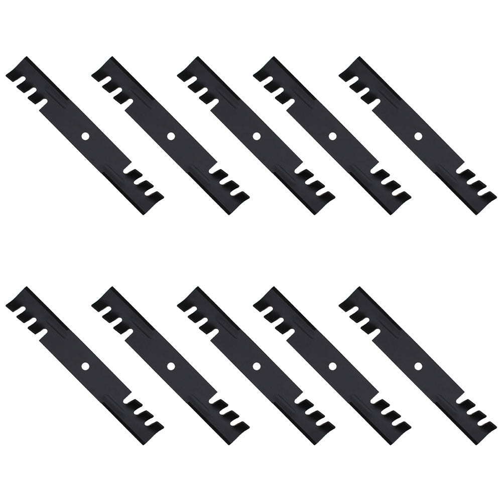 Qty 10: Toothed Mulching Blade Fits Snapper Replaces 1-7043