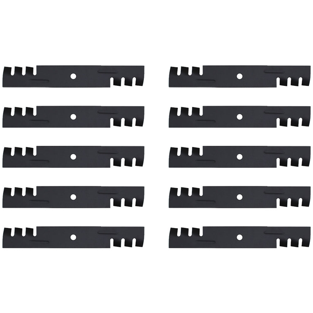 Qty 10: Toothed Mulching Blade Fits Bad Boy Replaces 038-5350-00