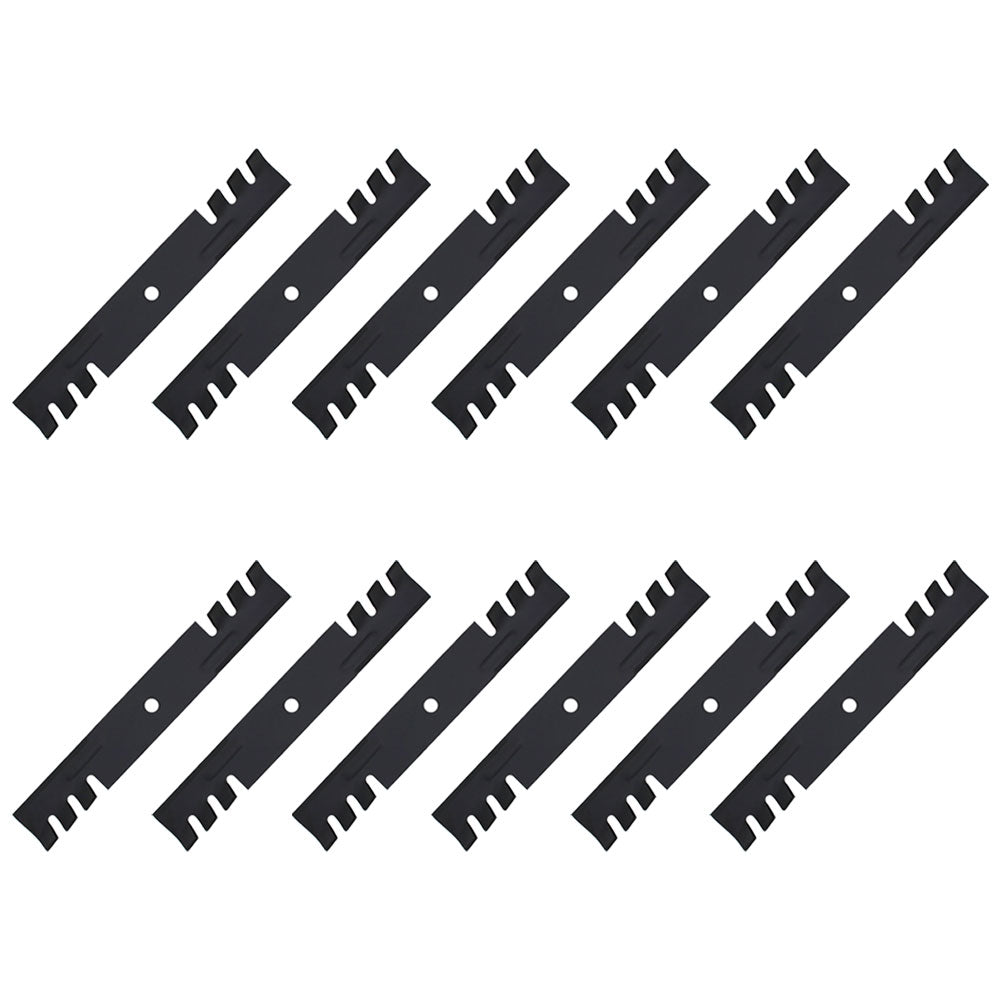 Qty 12: Toothed Mulching Blade Fits Bad Boy Replaces 038-5350-00