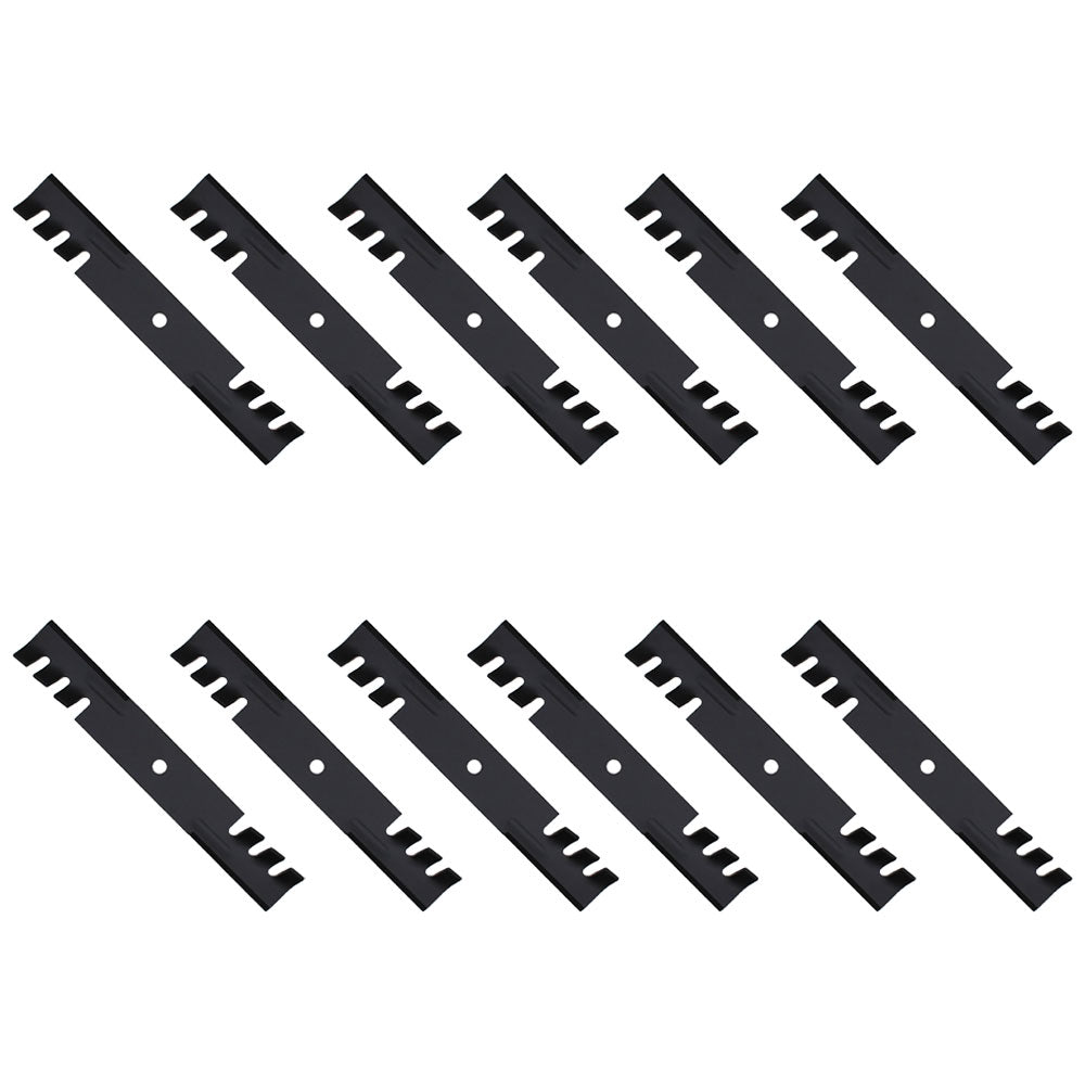 Qty 12: Toothed Mulching Blade Fits Bad Boy Replaces 038-5350-00