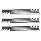3pk Mulching Lawn Mower Blades for Hustler 48" Raptor SD & Fastrak 795757 601123