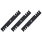 Qty 3: Toothed Mulching Blade Fits Scag Replaces 48110