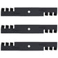 Qty 3: Toothed Mulching Blade Fits Scag Replaces 48110