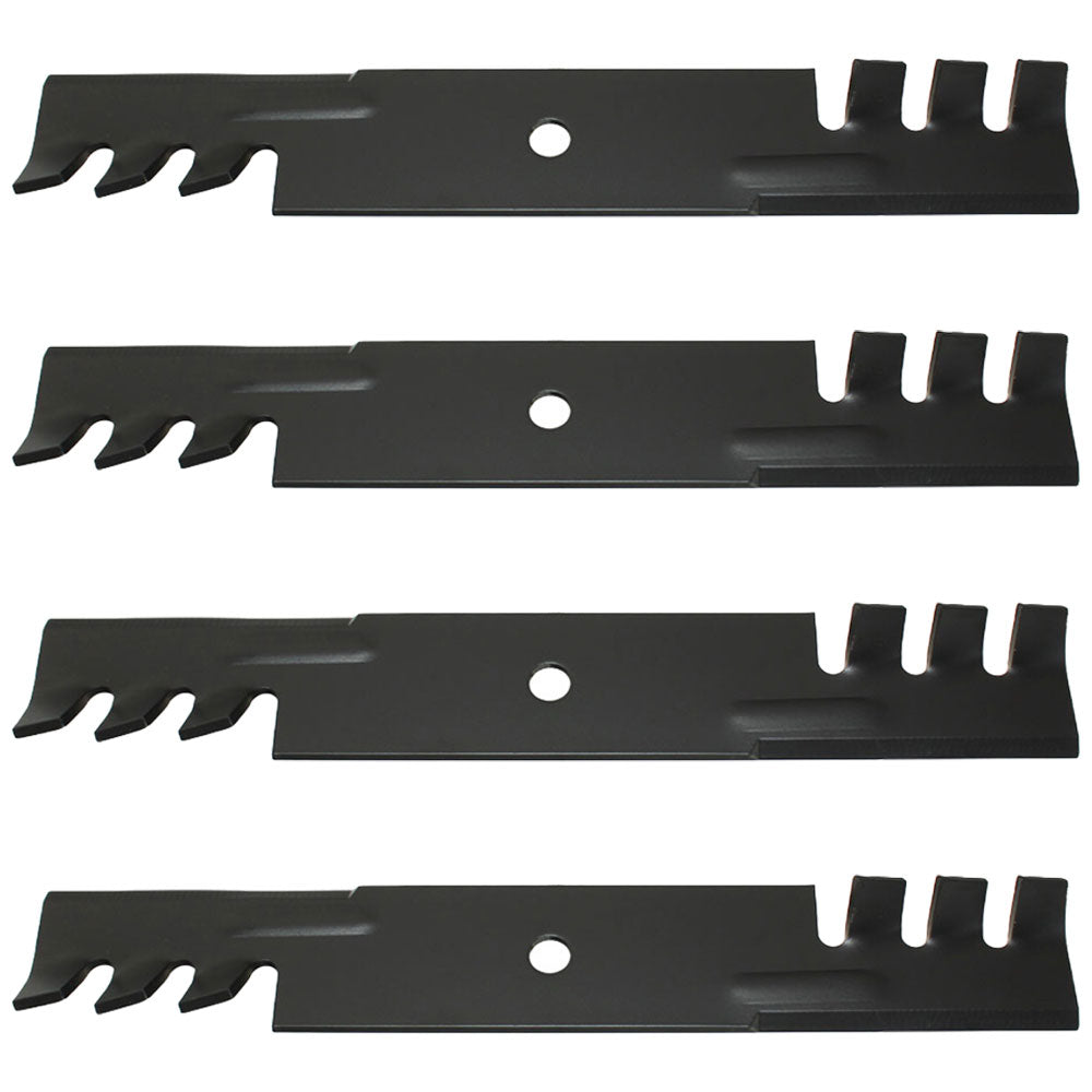 Qty 4: Toothed Mulching Blade Fits Great Dane Replaces D18086