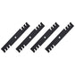 Qty 4: Toothed Mulching Blade Fits Hustler Replaces 795757
