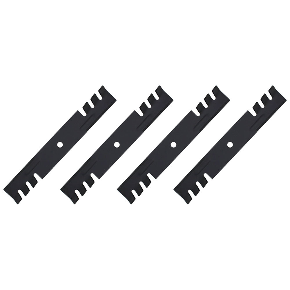 Qty 4: Toothed Mulching Blade Fits Great Dane Replaces D18086