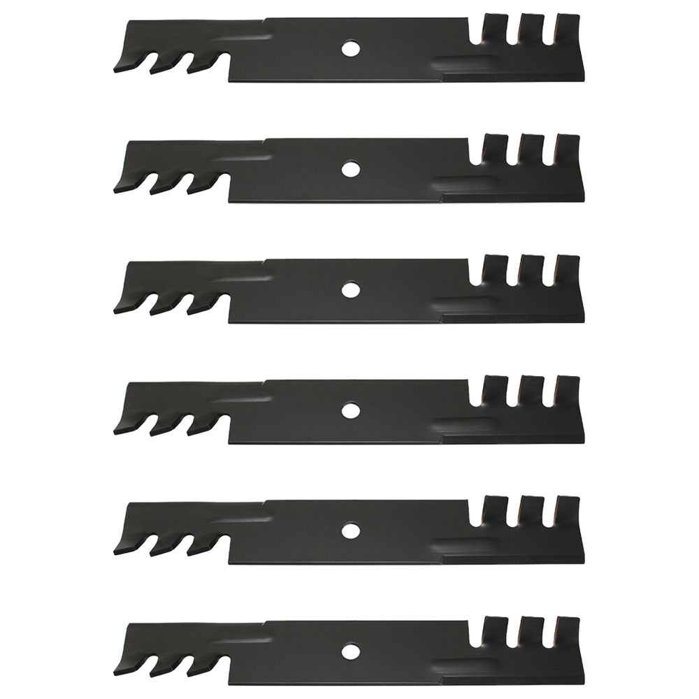 Qty 6: Toothed Mulching Blade Fits Bunton Replaces LAB50-0132_x6