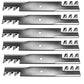 Qty 6: Toothed Mulching Blade Fits Bad Boy Replaces 038-5350-00