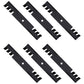Qty 6: Toothed Mulching Blade Fits Bunton Replaces LAB50-0132_x6