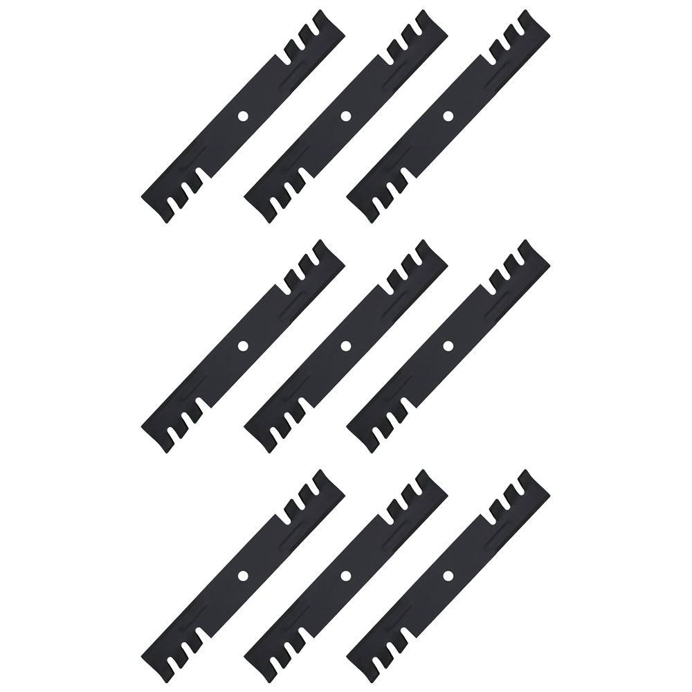 Qty 9: Toothed Mulching Blade Fits Bad Boy Replaces 038-5350-00