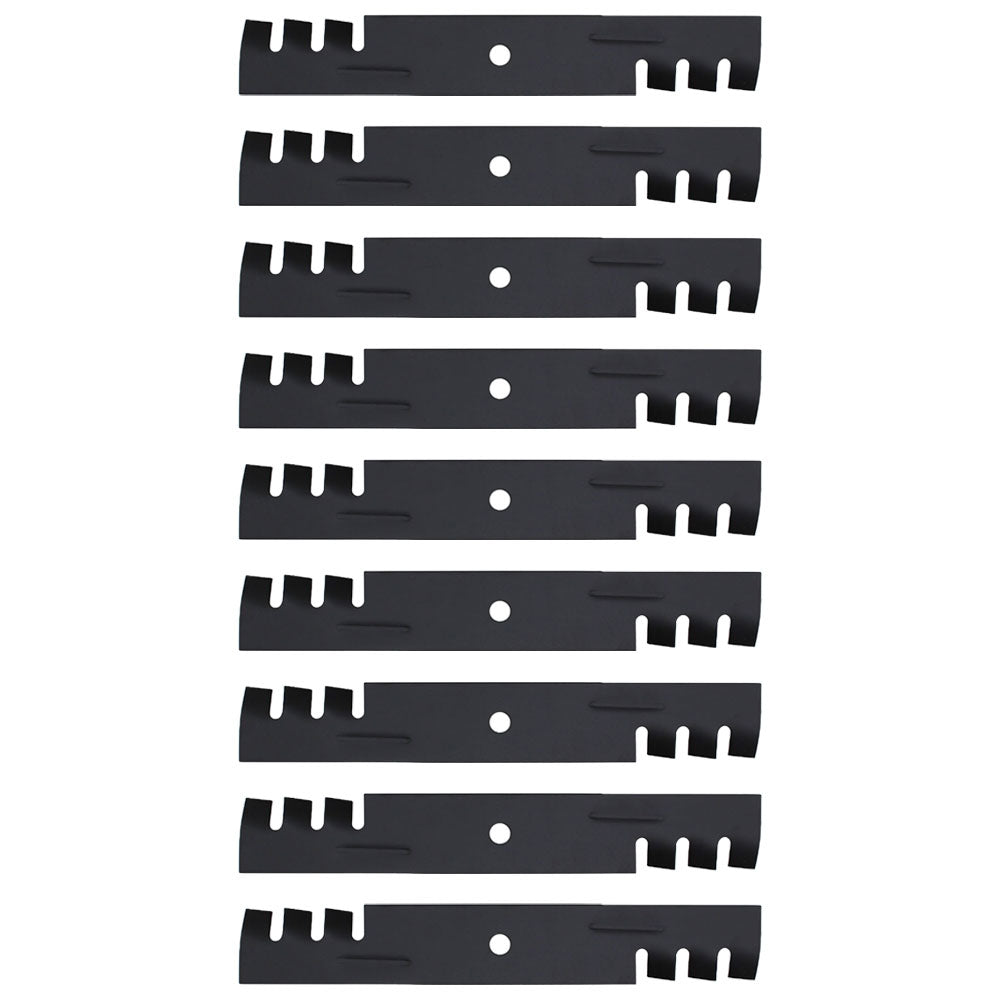 Qty 9: Toothed Mulching Blade Fits Toro Replaces 107-3192