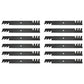 12 Blades for Scag 61" Cut 482787 482881 481712 482879