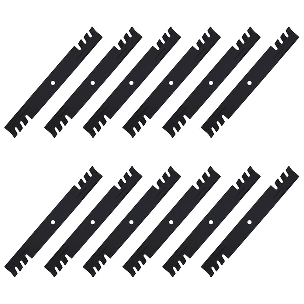 Qty. 12: Toothed Mower Blades Fits Ferris Replaces 1520842