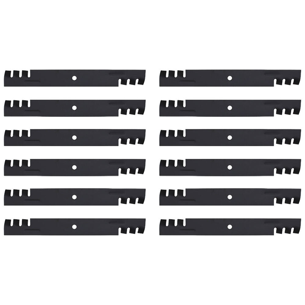 Qty. 12: Toothed Mower Blades Fits Scag Replaces 48111