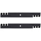 Qty. 2: Toothed Mower Blades Fits Dixon Replaces 522829301