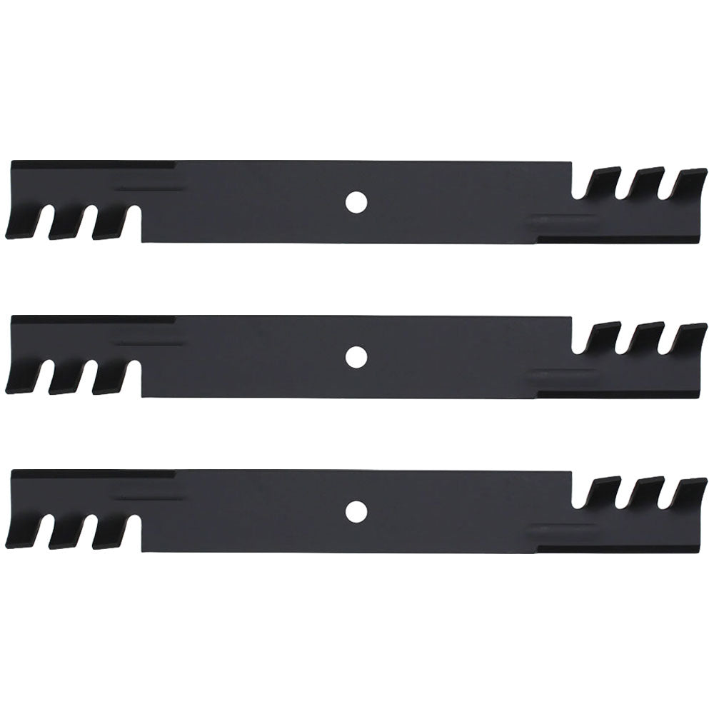 Qty. 3: Toothed Mower Blades  Fits Scag Replaces 48111