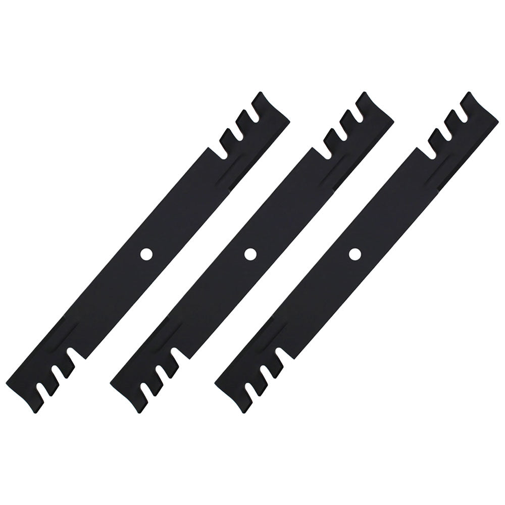 Qty. 3: Toothed Mower Blades  Fits Scag Replaces 48111