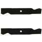 Set of 2 19-5/16" x 6 Point Star Mulcher Mower Blades MTD
