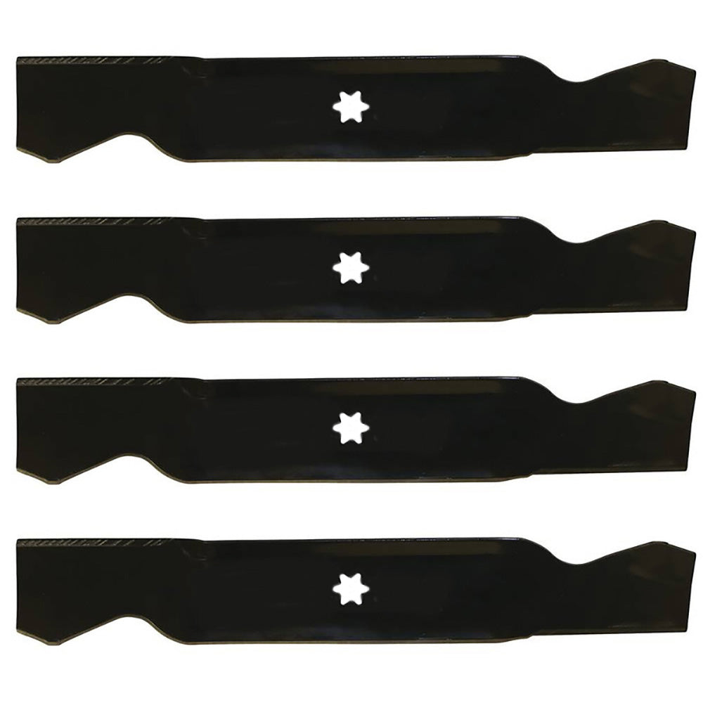 Qty 4: Mower Blade Fits Massey Ferguson Replaces 942-0610