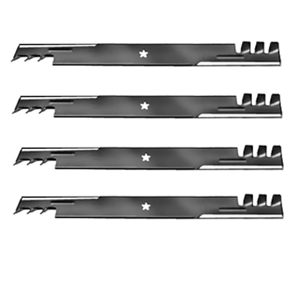 4PK Mulching Blades for Ariens 46" 21546611 Lawn Mower Deck