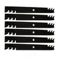 Qty 6: 22-7/8" 5 Point Blade Fits AYP Replaces 403107