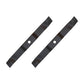 set of 2 Mower mulching Predator blades to fit Murray 42" 95100E701...