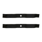 set of 2 Mower mulching Predator blades to fit Murray 42" 95100E701...