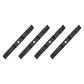 Qty 4: 3 in 1 Mower Blade	 Fits Scotts Replaces 495100