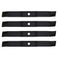 Qty 4: 3 in 1 Mower Blade	 Fits Scotts Replaces 495100