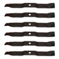 Qty 6: 3 in 1 Mower Blade Fits Scotts Replaces 495100