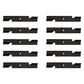 Qty 10: High Lift Mower Blade Fits Toro Replaces LAB50-0138_x10