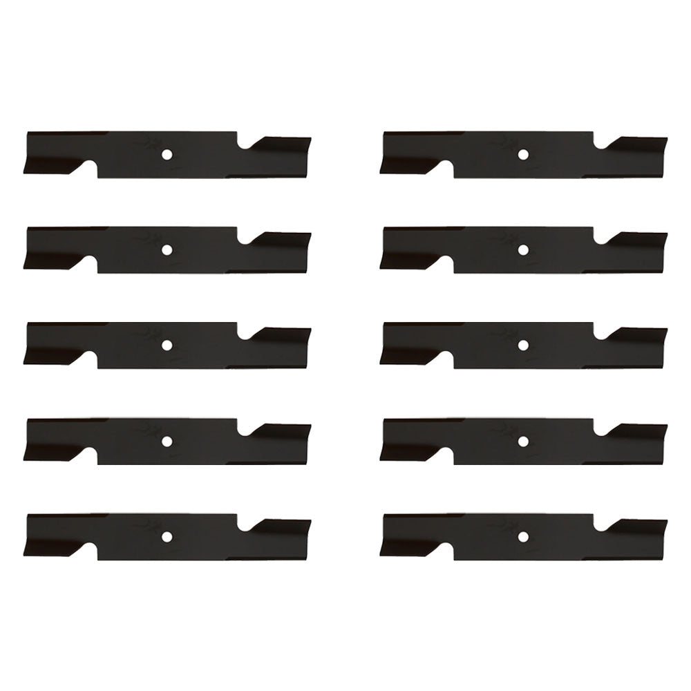 Qty 10: High Lift Mower Blade Fits Lesco Replaces 050125