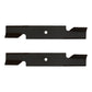 2 Blade Set Fits Snapper Series 2 Decks Pro Series 0 Pro 7 Series 0 1 2 4