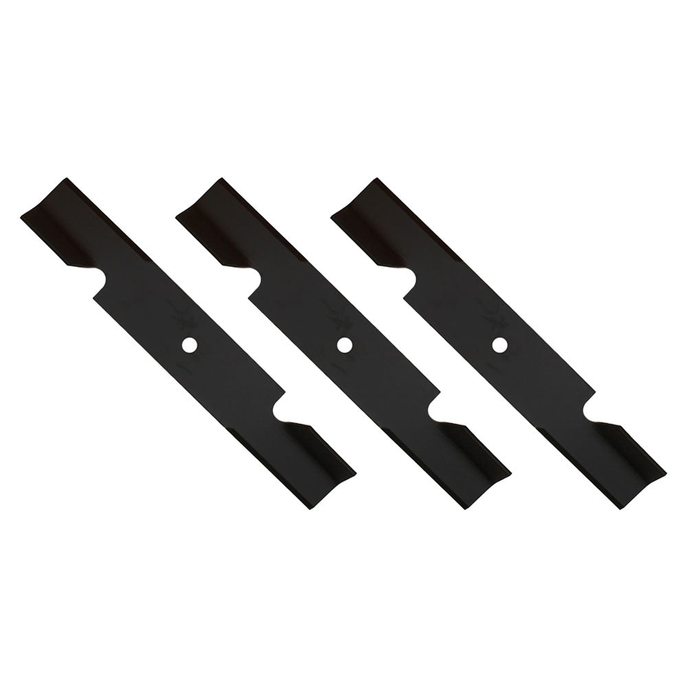 (3) High Lift Lawn Mower Blades Fits Bad Boy 038-3000-00 for 36" / 54" Deck